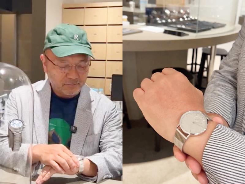 Knot 10周年記念モデル「プラチナ箔」（2024年発売）