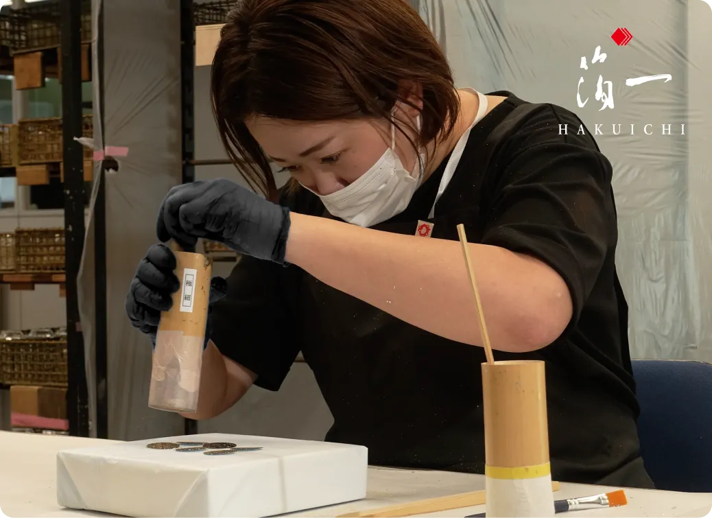 宮城理美 作業の様子