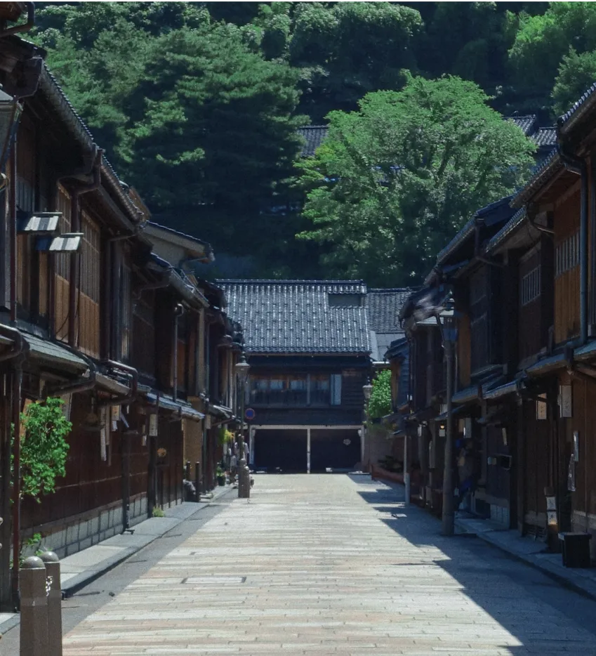 金沢の町並み