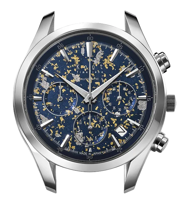 金沢箔モデル クロノグラフ40mm ATC-40SVPTBL