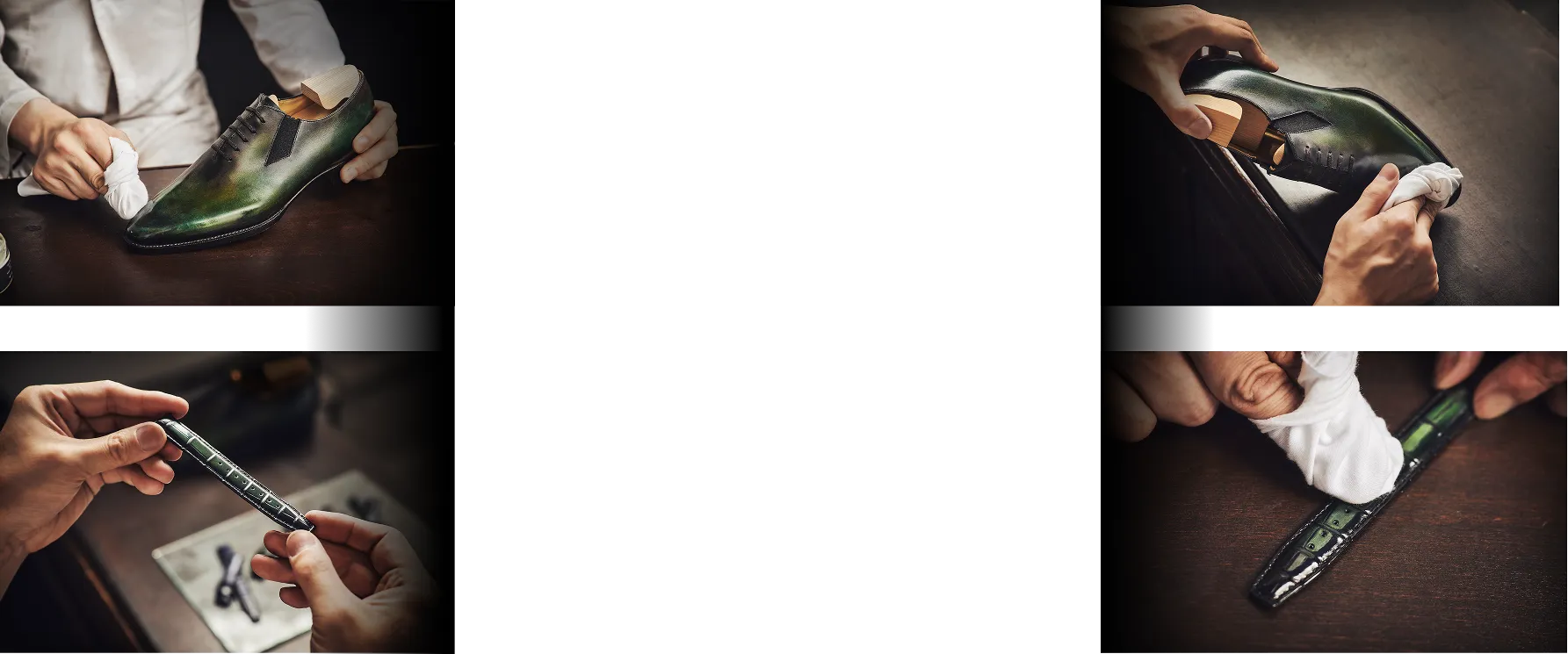 クロコダイルレザー パティーナ仕上げ – Maker's Watch Knot